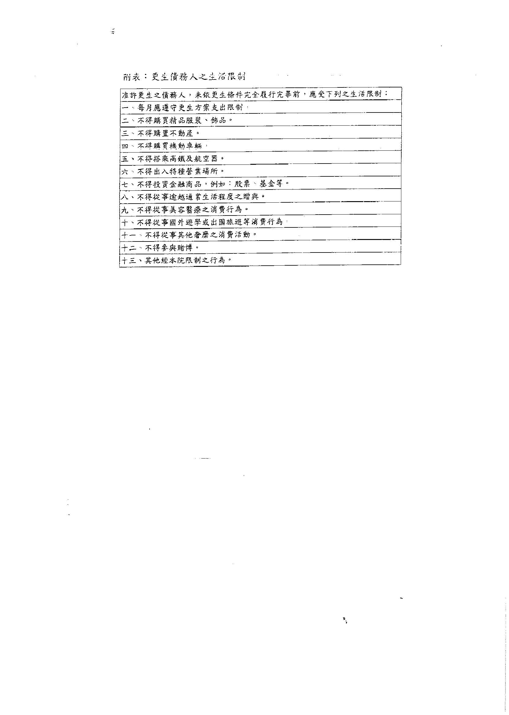 更生裁定判決書9